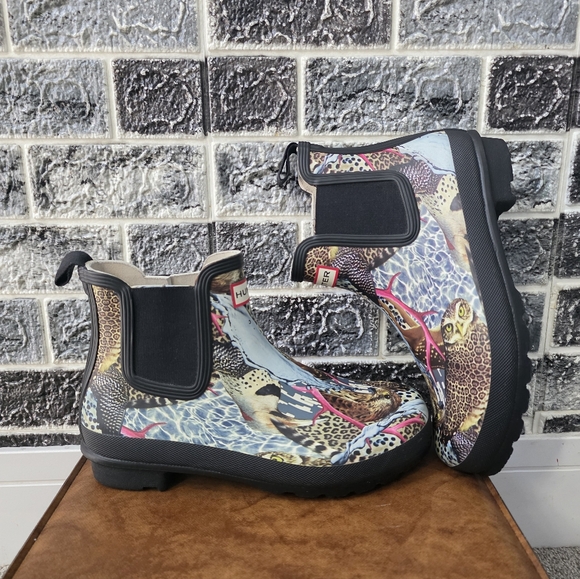 Hunter women's Multucolors Boots Size 10 - Picture 11 of 12